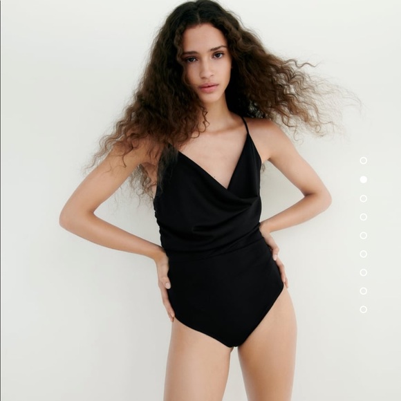 NWT ruched body suit - Picture 1 of 3
